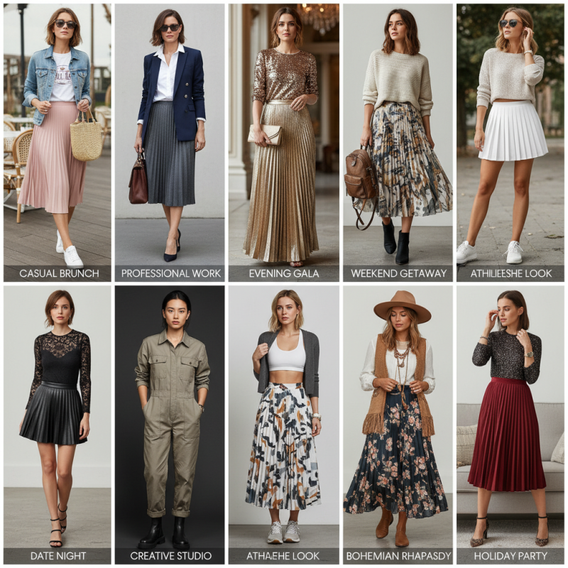 Top 10 Stylish Ways to Wear Pleated Skirts for Every Occasion