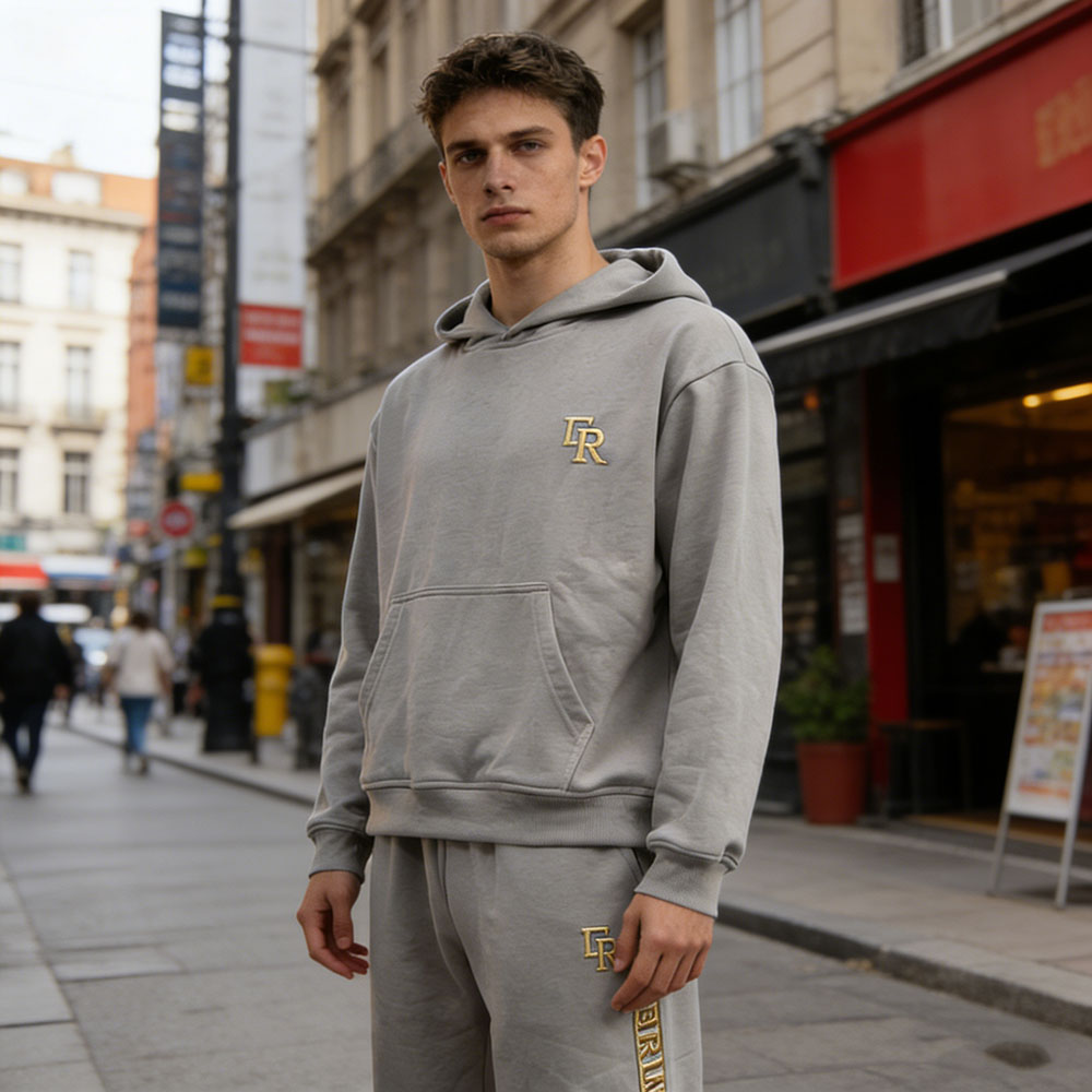 XH-Fashion Street Style Men's Printed Hoodie Hoodie And Sweatpants Set Men Tracksuit Manufacturer