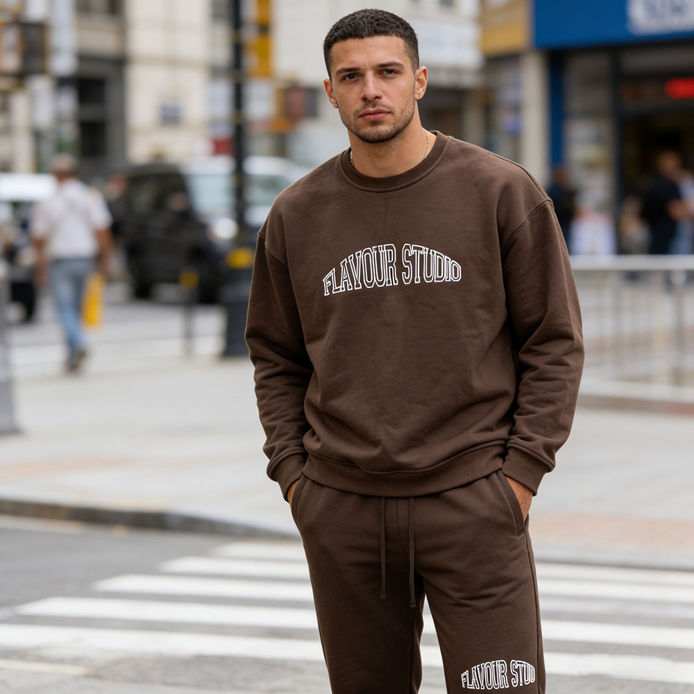 XH-Fashion Street Style Men's Printed Hoodie Hoodie And Sweatpants Set Men Tracksuit Manufacturer