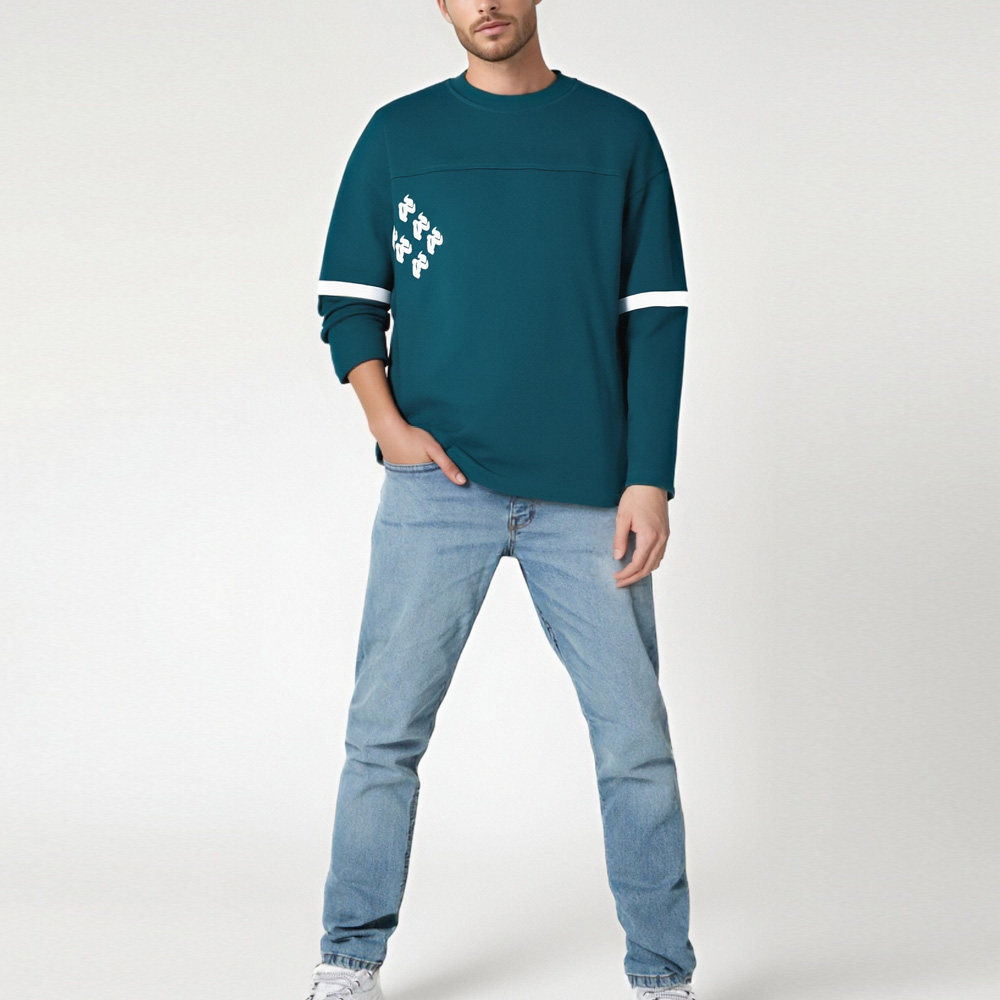 XH-Fashion Customizable Distressed Cotton Tee - Edgy Streetwear Style-product