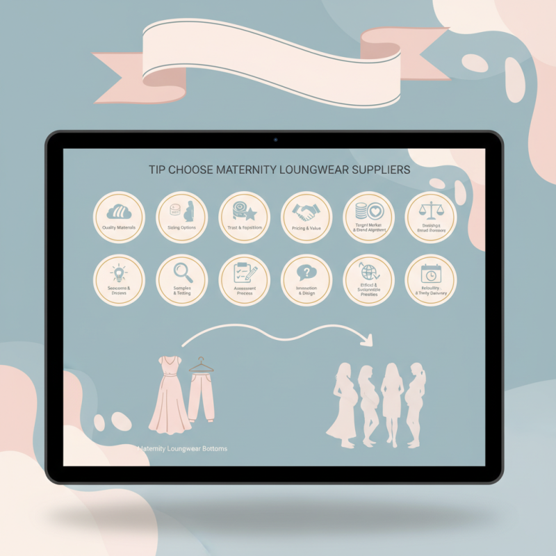 10 Tips for Choosing the Right OEM Custom Maternity Loungewear Suppliers?