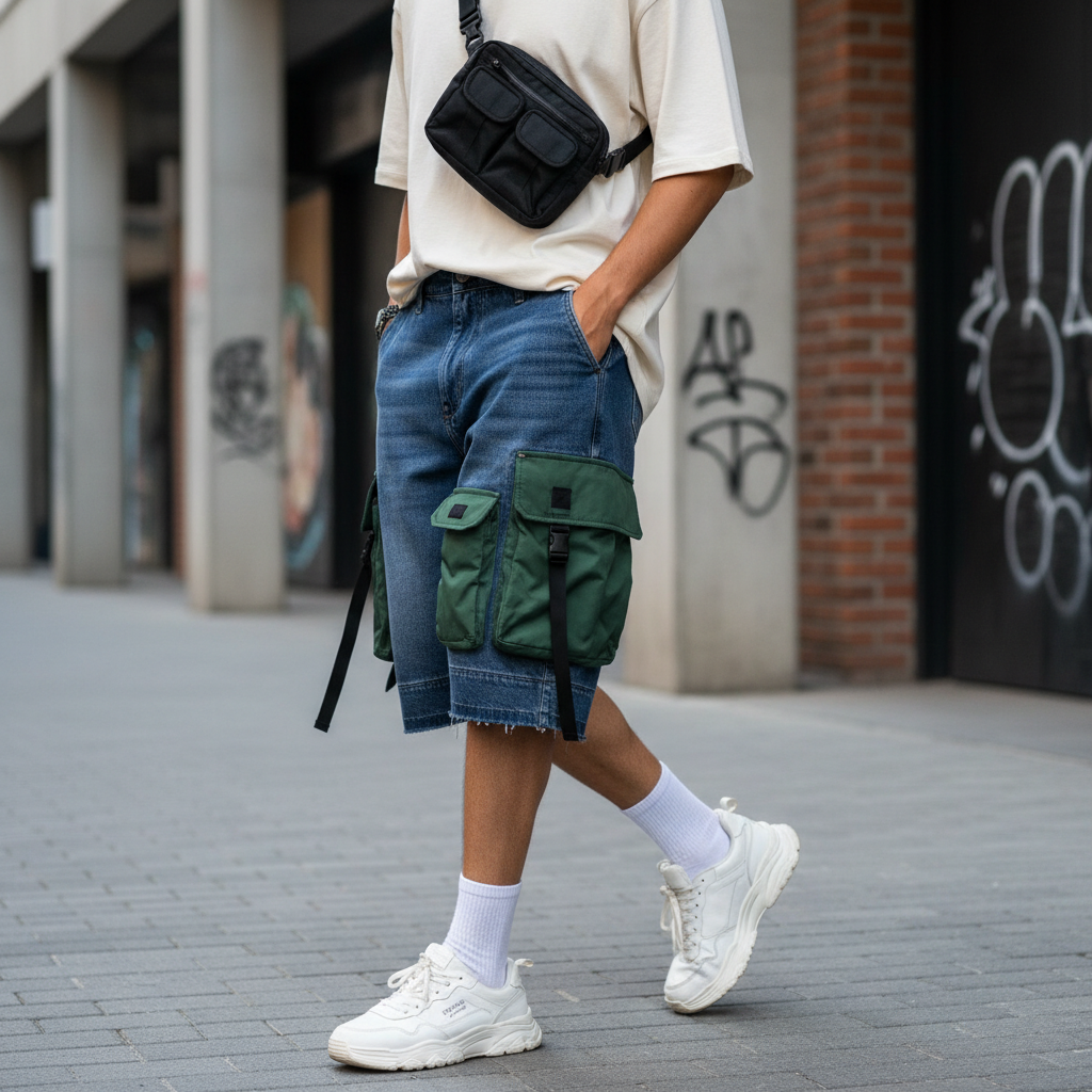 Cargo Shorts For Startup Streetwear Brands