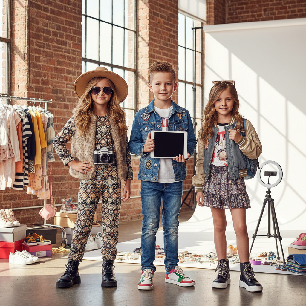 Kids' Sets For Personal Fashion Influencers