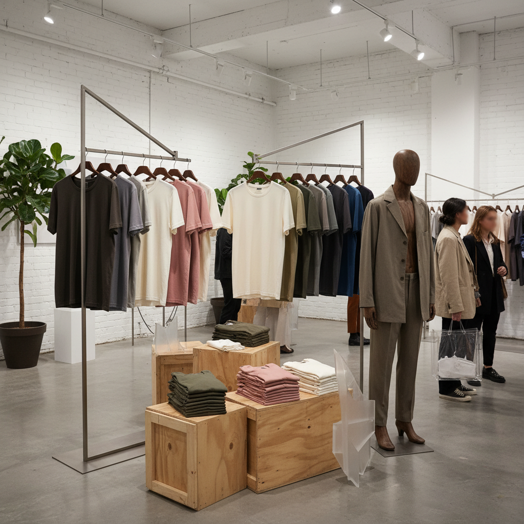 Crew Neck T-Shirts For Luxury Street Fashion Pop-Ups